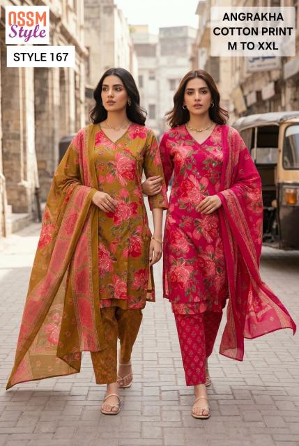 Ossm style 167 angrakha wholesale womens kurtis in india